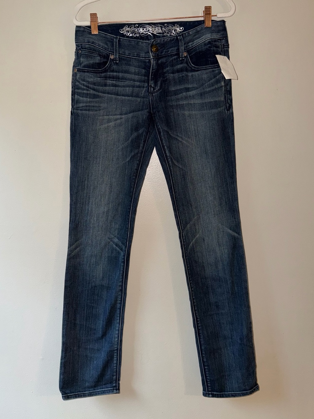 Express Stella Skinny Jeans Size 2 Regular Fit Low Rise NWOT